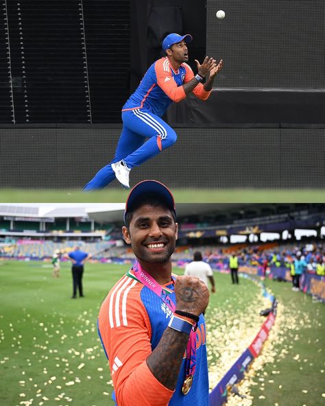 Surya Kumar Yadav Mumbai Indians, India Cricket Team, World Cup Teams, Cricket Wallpapers, World Cup Champions, Mumbai Indians, Cricket Team, Male Beauty, World Cup