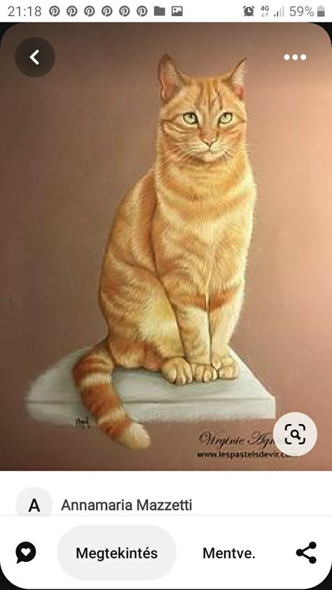 Ginger Cat Art, Animal Paintings Acrylic, Cat Paintings, Orange Tabby Cats, Cat Drawings, Ginger Cat, Orange Cats, Cat Artwork, Cats In Art