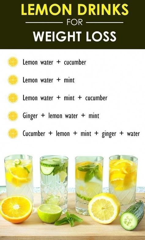 #selfcare #weightloss #healthcare #healthyliving #lemondrinks Citron Recept, Lemon Drinks, Water Cucumber, Cucumber Lemon Water, Air Lemon, Resep Smoothie, Lemon Detox, Detox Waters, Lemon Drink