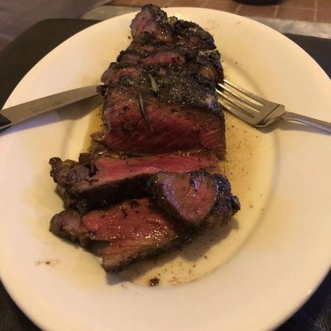 Blue Steak, Last Friday Night, Ny Strip, Medium Rare, Diet Culture, Last Friday, Steak Recipes, Yummy Drinks, Food Styling