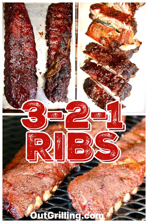 3-2-1 Ribs are the foolproof way to get fall-off-the-bone tenderness! Slow-smoked, wrapped, and sauced to perfection, these ribs are irresistibly juicy and packed with flavor. Once you try them, you’ll never make ribs any other way! Save this recipe now and fire up the smoker! 🔥🍖 Beef Grilling Recipes, 3 2 1 Ribs, Summer Entertaining Recipes, Southern Comfort Food Recipes, Grill Meat, Easy Grilling Recipes, Tangy Bbq Sauce, Outdoor Cooking Recipes, Beef Steaks