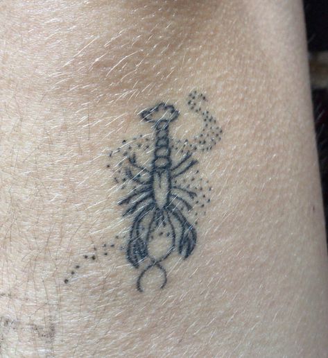 Crawdad Tattoo, Crayfish Tattoo, Crawfish Tattoo, Knee Tattoo, When I Grow Up, I Tattoo, Cool Tattoos, Tatting, Tattoo Designs