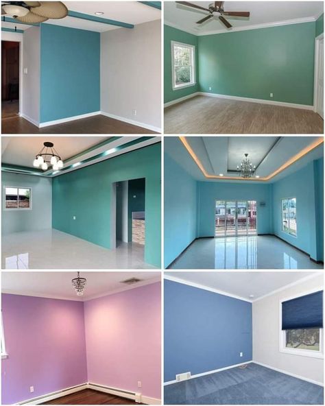 Indian Bedroom Colour Combinations, Hall Painting Wall Colors Indian, Hall Colour Ideas Indian, Room Color Ideas Bedroom, Wall Paint Colour Combination, Bamboo Drawing, Colorful Bedroom Design, Arch Designs For Hall, Indian House Exterior Design