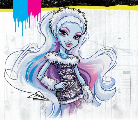 Monster High Wiki, History Cartoon, Monster High Abbey, Abbey Bominable, Monster High Pictures, Character Personality, Lagoona Blue, Fur Headband, Wooly Mammoth