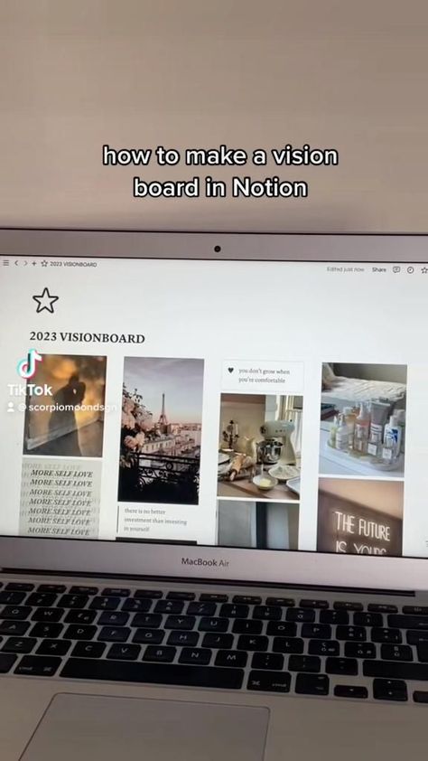 #Organisation #Vision_Board_For_2023 #Vision_Board_Template #Digital_Vision_Board Notion College Student, Notion Home Page Template, Notion Notes Template, Notes Notion Template, College Notion, Notes Notion, Notion Notes, Notion Home Page, Free Vision Board Template