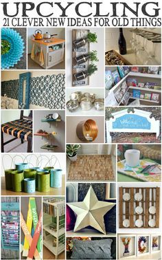 Up Cycling Ideas, Thrifting Upcycle, Thrifting Diy, Thrift Flips, Recycling Ideas, Upcycle Repurpose, Thrift Store Crafts, Upcycle Decor, Diy Upcycling