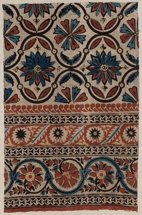 Ornamental Art, Kalamkari Designs, Chintz Fabric, Ajrakh Prints, Pattern Design Inspiration, Floor Cloth, Indian Block Print, Winter Print, Indian Textiles