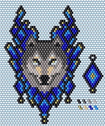 Community wall photos | VK Wolf Perler Bead Patterns, Wolf Plastic Canvas Patterns, Beaded Wolf Pattern, Brick Stitch Wolf Earrings, Wolf Loom Beading Patterns, Native American Beadwork Patterns, Beaded Banners, Seed Bead Jewelry Patterns, Seed Bead Crafts