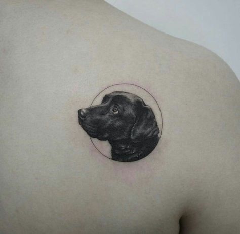 Pet Portrait Tattoos, Pet Tattoo Ideas, Yogi Tattoo, Wrap Around Wrist Tattoos, Pet Tattoos, Tattoos For Dog Lovers, Portrait Tattoos, Optical Illusion Tattoo, Forearm Band Tattoos