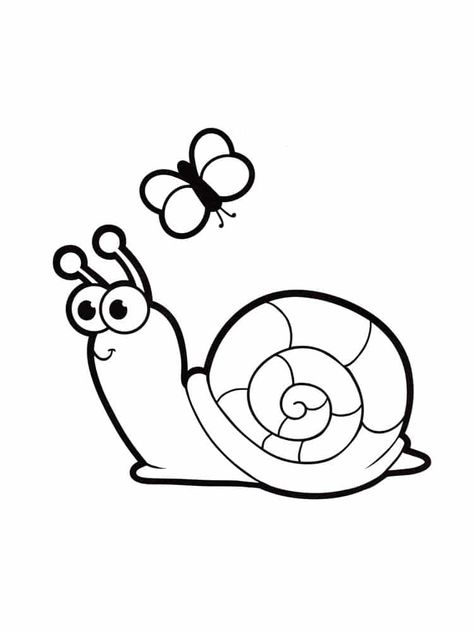 Farm Animals List, Cute Snail, Easy Art For Kids, Lion Drawing, Math Materials, Easy Drawings Sketches, Cute Clipart, Art Drawings Sketches Creative, Cute Easy Drawings