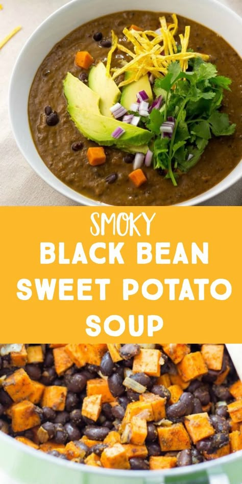 Black Bean And Pumpkin Soup, Sweet Potato And Black Bean Soup, Black Bean And Sweet Potato Soup, Black Bean Sweet Potato Soup, Blackbean Sweetpotato, Black Bean And Sweet Potato, Black Bean Sweet Potato, Bean And Sweet Potato, Pumpkin Chicken