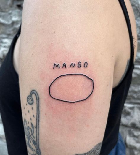 Trashy Style, Mango Tattoo, Swedish Tattoo, Laugh Tattoo, Fine Tattoos, Tattoo Stockholm, Avocado Tattoo, Ignorant Tattoos, Tattoo 2024