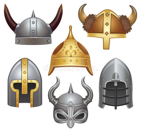 Medieval helmets. Vector set of medieval helmet of Vikings and Knights #Sponsored , #SPONSORED, #Ad, #helmets, #set, #Vikings, #Vector Medieval Helmet, Helmet Drawing, Princess Clothes, Medieval Helmets, Fantasy Clothes, Viking Helmet, Helmet Design, Princess Outfits, Fantasy Clothing