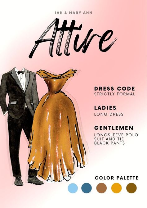 Wedding Dress Code Wording, Black Tie Dress Code Women, Debut Theme Ideas, Attire For Wedding, Debut Theme, Debut Dresses, Black Tie Dress Code, Party Dress Codes, Debut Ideas