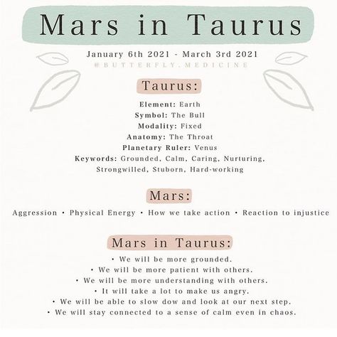 Mars In Taurus Female, Mars Taurus, Astro Outfits, Mars In Taurus, Taurus Mars, Taurus Aesthetic, Spiritual Fitness, Earth Symbols, Astrology Calendar