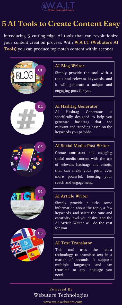 5 AI Tools to Create Content Easy Hashtag Generator, Story Generator, Money Earning, Writing Software, Content Creation Tools, Video Script, Ebook Marketing, Create Content, Blog Topics