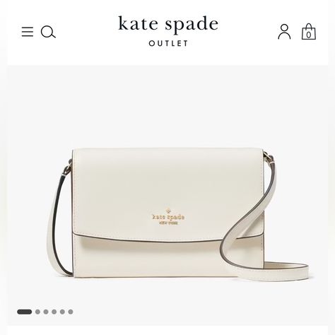 See Pics For More Info Kate Spade Purse Crossbody Handbags, 2024 Inspiration, Kate Spade Crossbody Purse, White Crossbody Bag, 2024 Christmas, Kate Spade Bag Crossbody, Kate Spade Purse, Leather Crossbody Purse, Black Crossbody