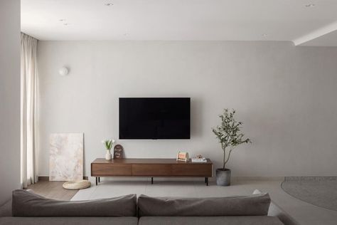 simple living room Hdb Living Room, Painted Paneling Walls, Renovation Budget, Interior Design Singapore, Renovation Costs, Scandinavian Minimalist, Simple Living Room, Reno Ideas, New Homeowner