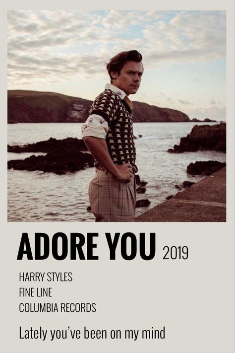 Harry Styles Adore You Poster, Harry Styles Adore You Aesthetic, Harry Polaroid Wallpaper, Adore You Harry Styles Fish, Harry Styles Polaroid Poster, Harry Styles Music Poster, Wallpapers Music, Harry Styles Adore You, Fine Line Harry Styles