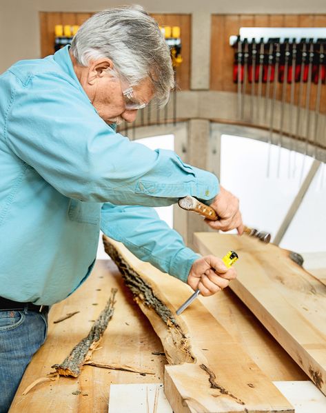 How To Turn a Wood Slab Into a Table - This Old House Live Edge Dining Table Diy, Diy Live Edge Dining Table, Live Edge Table Legs Ideas, Live Edge Table Diy, Live Edge Projects, Live Edge Table Dining Rooms, Work Nook, Live Edge Kitchen Table, Live Edge Wood Furniture