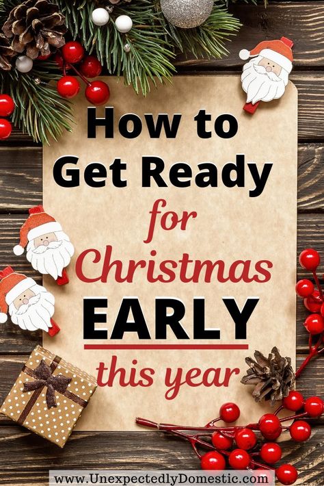 Do It Yourself Decoration, Christmas Checklist, Frugal Christmas, Get Ready For Christmas, Christmas Prep, Christmas Week, Christmas Organization, Christmas Preparation, Christmas Planning