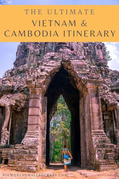 Vietnam Cambodia Thailand Itinerary, Vietnam Cambodia Itinerary, Cambodia Itinerary, Cambodia Beaches, Travel Cambodia, Vietnam Itinerary, Vietnam Backpacking, 2024 Travel, Backpacking South America