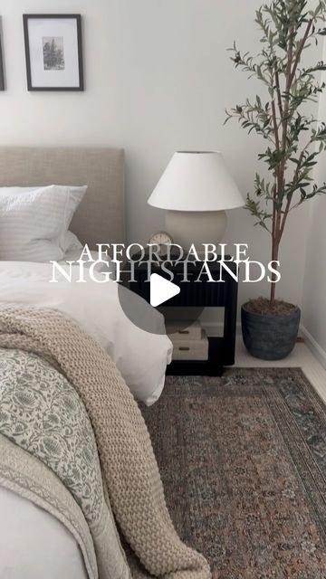 Alli Havrilla on Instagram: "✨AFFORDABLE NIGHTSTANDS✨

Love the sleek look and detail on these nightstands! 

Comment SHOP for a link to these nightstands 🫶🏼

✨Follow @havrillahome for more everyday and seasonal home decor content 

✨LIKE & SAVE for more affordable home finds

Amazon | Amazon home | affordable bathroom | cabinet styling | budget friendly bathroom| neutral home | modern home | transitional home design

#affordablehomedecor #amazonhome #homedecor #boujieonabudget #bathroomupdate" Affordable Nightstands, Bathroom Neutral, Cabinet Styling, Transitional Home Design, Affordable Nightstand, Transitional Home, Home Finds, Neutral Home, Transitional House