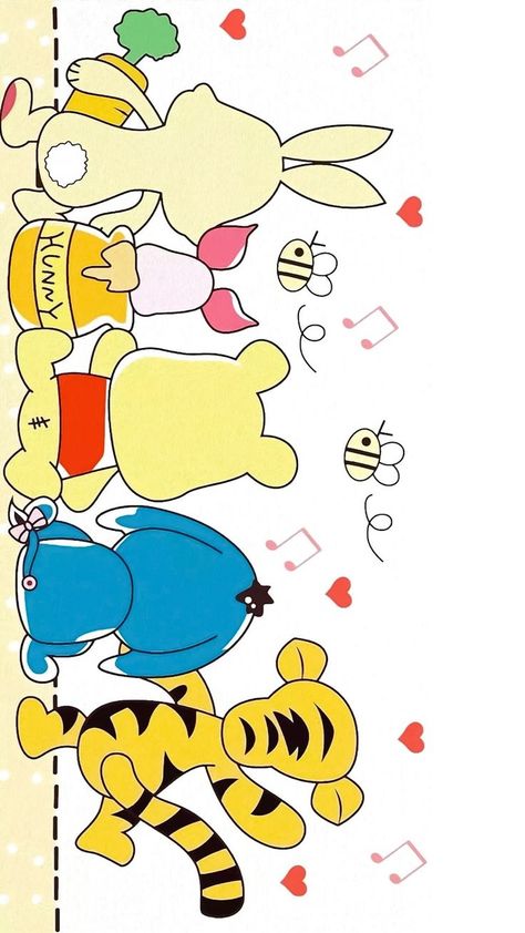 Cartoon Doodles Disney Characters, Cute Winnie The Pooh Drawings, Pooh Drawing, Winnie The Pooh Drawing, Pooh Pictures, Drawing Disney, Disney Doodles, Disney Cute, Disney Characters Wallpaper