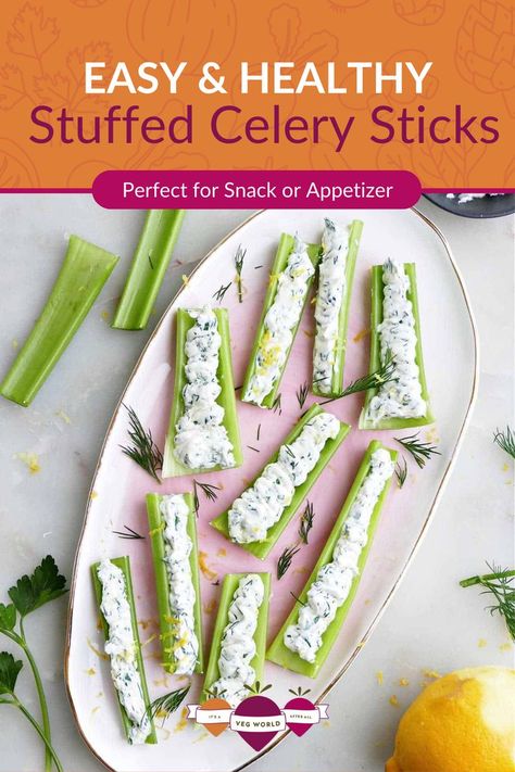 A plate of stuffed celery sticks of herbed mascarpone cheese. Stuffed Celery Sticks, Celery Snacks, Stuffed Celery, Celery Recipes, Celery Sticks, Healthy Nutrition Plan, Veggie Snacks, Best Fat Burning Foods, Mascarpone Cheese