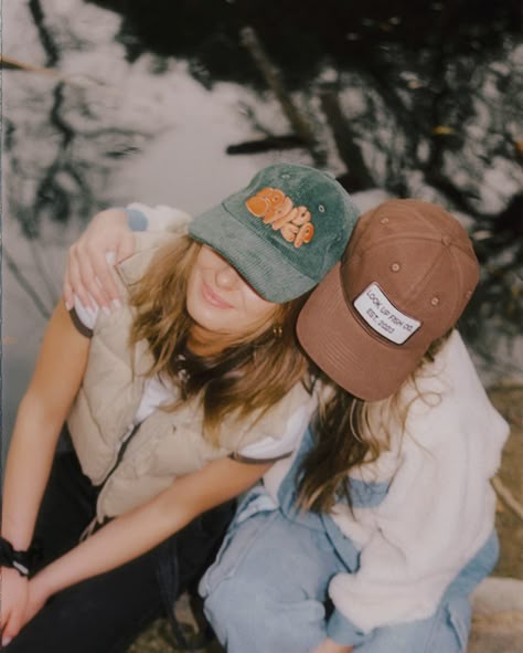 Get yourself a LookUp hat, and while you’re at it, one for your friend too #friendship #hats #outdoors #lookup #fashion #styleinspo #twinning #adventure #digitaldetox Cap Photoshoot Ideas, Hat Photography Ideas, Hat Photoshoot Ideas, Hat Photoshoot, Hiking Hat, Group Poses, Digital Detox, Outdoor Photoshoot, Product Shoot