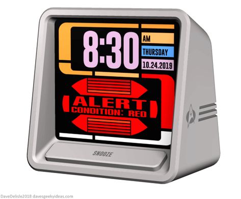 All Hands To Battlestations! Star Trek Gift Ideas, Star Trek Themed Room, Star Trek Decorations, Star Trek Collection Display, Star Trek Decor, Nerd House, Star Trek Fleet, Star Wars Alarm Clock, Star Trek Gifts