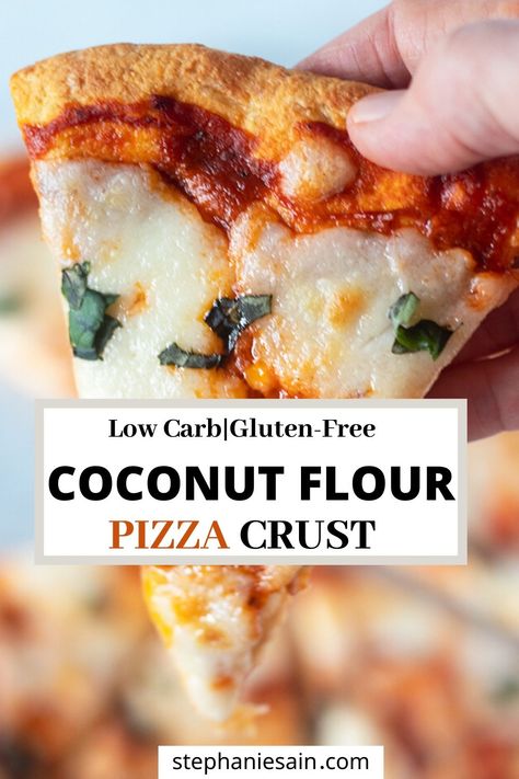 Coconut Flour Pizza Crust, Gluten Free Pizza Crust, Low Fat Low Carb, Medicine Tips, Coconut Flour Recipes, Low Carb Low Fat Recipes, No Carb Recipes, Low Carb Low Sugar, Best Low Carb Recipes