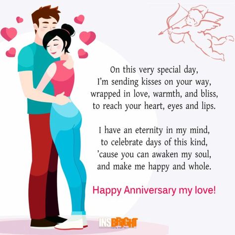 Cute Happy Anniversary Poems For Him or Her With Images Anniversary Poems For Him, Happy Anniversary Poems, Cute Anniversary Quotes, Anniversary Quotes For Her, Anniversary Wishes For Boyfriend, Anniversary Quotes For Boyfriend, Birthday Message For Husband, Anniversary Poems, Anniversary Quotes For Him