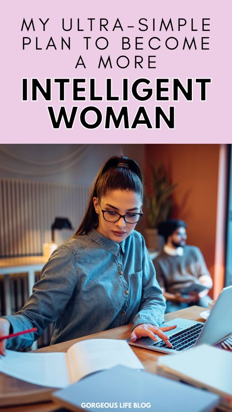 Intelligent Woman, Panty And Stocking, How To Become Smarter, Personal Growth Motivation, Intelligent Women, Vie Motivation, Smart Women, Lose 40 Pounds, Self Care Activities