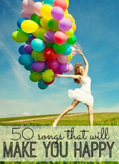 Are you looking for something to smile about today? These 50 happy songs are sure to make you Happy! Relax, let loose, and push 'play.' | via @My Life and Kids Happy Playlist, Happy Songs, Ultimate Playlist, Happy Inspiration, Lindsey Vonn, Happy Music, Happy Song, Fun Music, Film Music