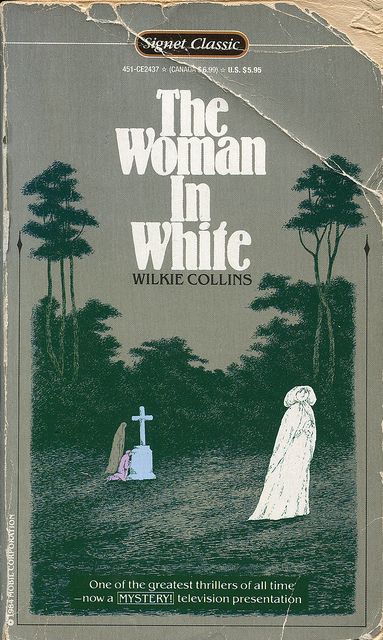 Wilkie Collins  Great read by Wilkie Collins - great friend to Charles Dickens. Could not put it down. Edward Gorey Books, Literary Classics, The Woman In White, Horror Book Covers, Wilkie Collins, Edward Gorey, Gothic Novel, Woman In White, Hampstead Heath