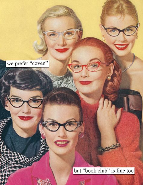 Birthday Cards (A2) | Page 2 | Anne Taintor Women With Glasses, Anne Taintor, Fear Of Flying, We Go Together, Retro Humor, Girls With Glasses, Vintage Eyewear, Vintage Glasses, Cat Eye Glasses