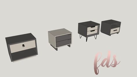 Nakas #sidetable #table #nakas #furniture | 3D Warehouse Side Table 3d Warehouse, Ware House, Desain Buklet, Modern Bedside Table, Sketchup Model, Side Tables Bedroom, Side Table Design, Modern Side Table, 3d Warehouse