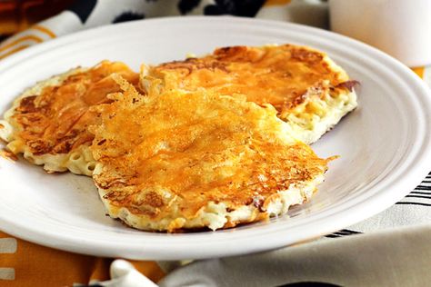 Mac and Cheese Pancakes Farmer’s Cheese, Best Mac N Cheese Recipe, Cheese Pancakes, Best Mac And Cheese, Savory Pancakes, Tasty Kitchen, Recipe Community, Recipe Roundup, Kids Food