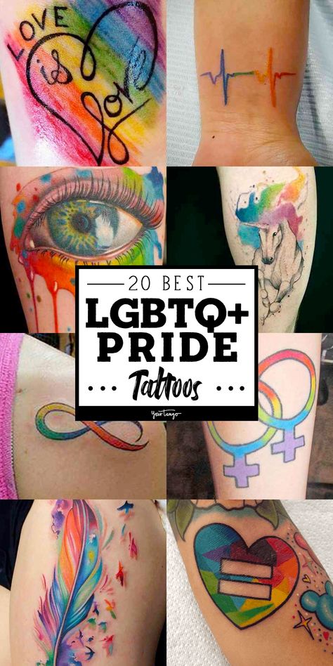 Rainbow Tattoos Pride, Lesbian Tattoo Ideas Design, Trans Tattoo Ideas, Transgender Tattoo, Lgbtq Tattoos, Trans Tattoo, Lgbt Tattoos, Gay Tattoos, Gay Pride Tattoos