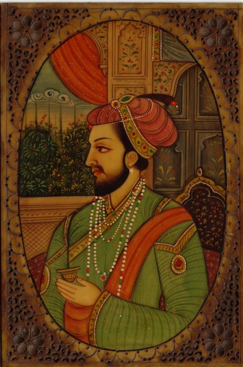 Mumtaz Mahal, Mughal Miniature Paintings, Mughal Emperor, Rajasthani Painting, Shah Jahan, Mughal Art Paintings, Rajasthani Art, Art For Wall, Mughal Art