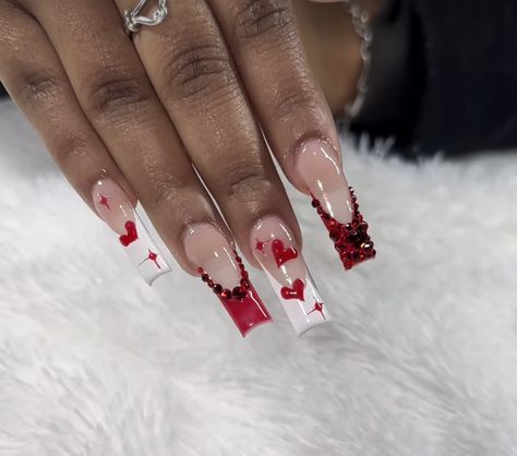 Nails With V Initial, V Initial, Valintines Day, Acrylic Nails Coffin Short, Acrylic Nails Coffin, Nails Coffin, Cute Nail Designs, Mani Pedi, Coffin Nails