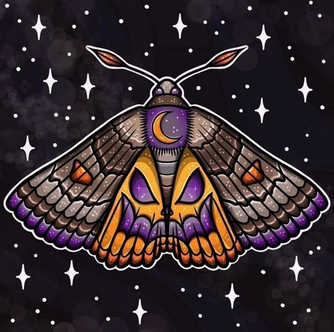 Aa Aesthetic, Moth Artwork, Widget Pics, Aesthetic Widget, Trippy Designs, Moth Tattoo, Spooky Tattoos, Old School Tattoo Designs