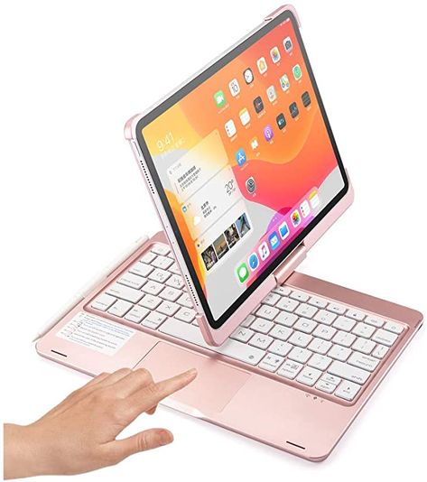 Ipad Pro 11 Inch Case, Ipad Air 4th Generation, Barang Aesthetic, Best Ipad, Ipad Air 4, Backlit Keyboard, Ipad Air Case, Barbie Doll House, Keyboard Case