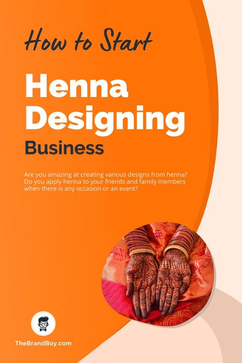 Are you amazing at creating various designs from henna? Do you apply henna to your friends and family members when there is any occasion or an event? #SmallBusinessIdeas #BusinessIdeas #OnlineBusinessIdeas #BusinessFromHome #StartupIdeas #HennaDesignerBusinessIdeas Ideas For Henna, Henna Business, Vogue Home, Start A Small Business, Home Business Ideas, Henna Body Art, Best Home Business, Henna Cones, Covering Gray Hair