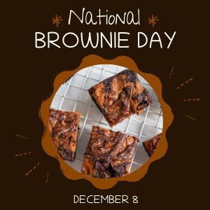 national brownie day Design Templates - MustHaveMenus ( 10 found ) National Brownie Day, Holiday Social Media Posts, Facebook Post Template, Delicious Brownies, Interactive Posts, Facebook Posts, Instagram Post Template, Post Templates, Holiday Recipes