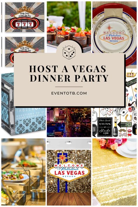 Casino Party Menu Ideas, Las Vegas Themed Appetizers, Vegas Party Food Ideas, Vegas Party Theme Food, Casino Night Food Ideas Las Vegas, Vegas Food Ideas Casino Party, Las Vegas Themed Bridal Shower Ideas, Casino Buffet Food Ideas, How To Host A Casino Party