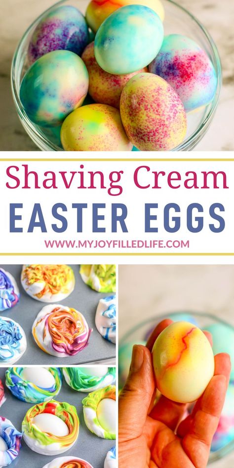 Want a unique and easy way to dye Easter eggs this year? These shaving cream Easter eggs are just the thing!! They are so easy to make and come out looking amazing!! Cream Easter Eggs, Paint Easter Eggs, Shaving Cream Easter Eggs, Funny Easter Eggs, Preschool Easter, Dye Easter Eggs, Easter Activities For Kids, Preschool Bible, Easter Printables Free