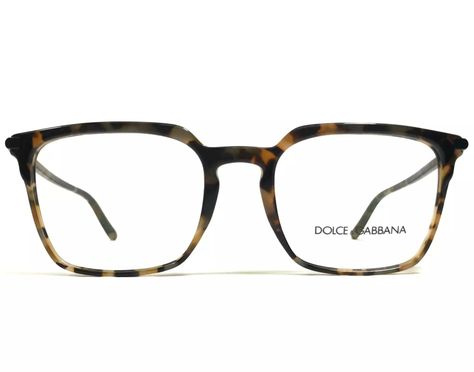 Dolce & Gabbana Eyeglasses Frames DG3283 3141 Tortoise Square Full Rim 53-20-145 | eBay Eyeglasses Frames, Tortoise, Dolce And Gabbana, Lenses, Square, Frame, How To Wear