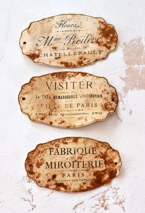 Vintage Bottle Labels Free Printables, Printable Labels Free Customizable, Labels Free Printable, Vintage Labels Printables Free, Bottle Labels Diy, Vintage Labels Printables, French Labels, Stary Papier, Labels Printables